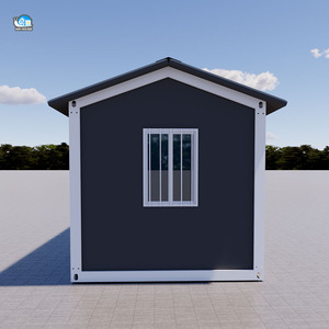 Casa Pequeña Hecha de Contenedores, Villas de Baja Altura con Aislamiento Térmico, Casas Prefabricadas Modulares Triangulares Pequeñas - Product Image 5