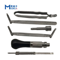 Instruments orthopédiques vétérinaires ALPES Kit de plaque de verrouillage de reconstruction 2.4mm