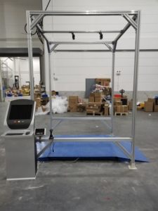 Sistema DWS de medición de dimensiones de palés, máquina de pesaje de gran volumen de carga, medida de carretilla elevadora