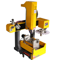 Vente chaude Mini CNC Fraiseuse 5 AXES CNC Routeur Disque Changeur D'outils 400*400mm