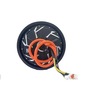 QSmotor-motor de CC sin escobillas, 12 ", 5000W, adecuado para scooters de bicicleta eléctrica, de alta eficiencia, 48v-96v, modelo universal