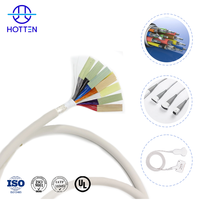 Conjunto de cables de ultrasonido de fabricantes, mazo de cables para sonda de ultrasonido y mango de ultrasonido personalizado