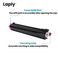 Cartouche de toner compatible Laply BP-CT30 BP-FT30 BP-GT30 pour photocopieur SHARP BP-C2522R, machine couleur de bureau