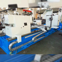 Tour à métaux industriel robuste Leichman CW61208, tour CNC de 6 mètres, tour horizontal de 6280 mm, tour conventionnel