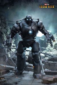 Figurine d'action authentique ZD TOYS Tony <span class=keywords><strong>Stark</strong></span> Iron Monger Édition Lumineuse Modèle Mobile Jouet à Poser 1915-01 - Product Image 4