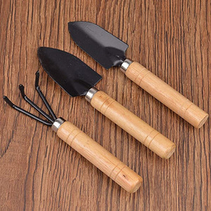 Famille de plantation de fleurs en pot ensemble d'outils de jardinage 3 pièces pelle râteau jeu d'outils de plantation de pelles - Product Image 5