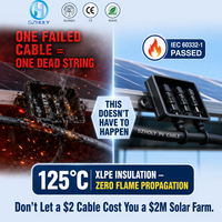2,5mm²/4mm²/6mm²/10mm² Mehradriges 1-Adriges Kupfer-Solar-PV-Kabel mit PVC-Isolierung DC-Kabel für Untergrundnutzung