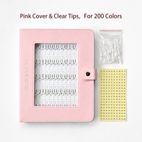 Nuancier portable 150/200 couleurs pour vernis à ongles en gel – Présentoir d'échantillons pour salons de manucure
