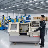 Torno CNC ShanDong HR CK6140X1000, Torno de Metal de Alta Precisión con Sistema CNC GSK, Torno de Metal CNC CK6140