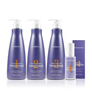 Professional salon keratin treatment purc keratin hair treatment without formaldehyde