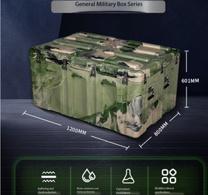 DFC16 389L Super <b>Large</b> Device Camouflage Stransportation Transit Storage case Safety Packing <b>Box</b> <b>Plastic</b> Made - Product Image 1