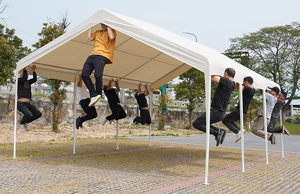 Multifunktionales Outdoor-Stallzelt UV-Schutz Sonnenschutz-Überdachung für Camping Nachtmarkt und Kommerzielle Werbeaktivitäten - Product Image 2