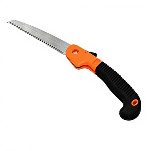 Scie pliante en acier SK5 - Lame de 180 mm - Outils portables personnalisables pour l'abattage et le travail du bois en extérieur - Product Image 1