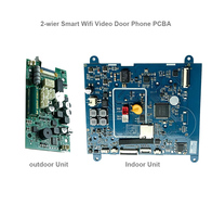 Kit de timbre de 2 hilos, PCBA para videoportero IP WiFi, solución de bajo costo con personalización de PCBA, detección de movimiento y memoria de 128G