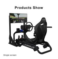CAMMUS Racing Simulator Cockpit Chaise de jeu Immersive Sim Racing Comfort