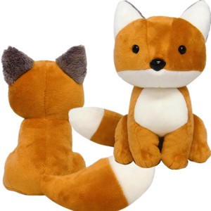 Peluche Volpe Seduta, Morbida Volpe Imbottita con Pelliccia Soffice e Sorriso Adorabile, Compagno Perfetto per Tutte le Età - Product Image 6