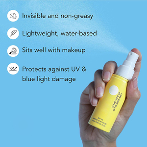 OEM Private Label <span class=keywords><strong>protezione</strong></span> <span class=keywords><strong>solare</strong></span> biologica a base di erbe Spray nebbia impermeabile SPF <span class=keywords><strong>30</strong></span> + ampia UVA <span class=keywords><strong>protezione</strong></span> <span class=keywords><strong>solare</strong></span> senza olio - Product Image 2