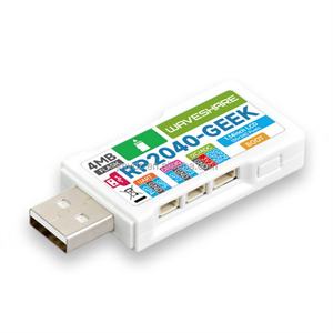 บอร์ดพัฒนา RP2040-GEEK พร้อมจอ LCD สี 65K ขนาด 1.14 นิ้ว รองรับ Pico USB Debugger Downloader - Product Image 1