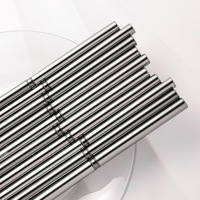 Ensemble de 12 pinceaux à ongles professionnels en métal pour nail art, pinceaux de précision pour gel et détails, pour salons de manucure
