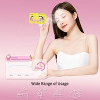 Masque oculaire à la vapeur jetable auto-chauffant, aromathérapie, compresse chaude pour les yeux secs, fatigue oculaire, sommeil, voyage, vente en gros d'usine OEM