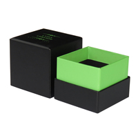 Boîtes de luxe rigides en carton recyclable avec revêtement UV doré pour bijoux (colliers, bagues, montres, boucles d'oreilles) – Emballage cadeau avec couvercle amovible