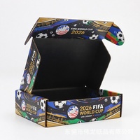 Cajas de Cartón Corrugado Impresas Personalizadas con el Logotipo de la Copa Mundial de Fútbol 2026 |   Carpa Ecológica Autoerigible para Eventos en EE. UU., Canadá y México