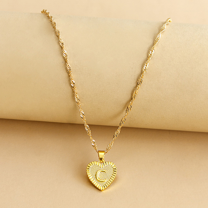 Cuore di pesca D (compresa la catena)