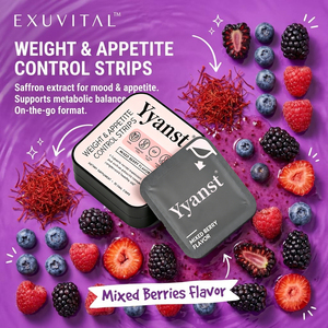 High quality Private Label <b>saffron</b> extract & Enyzyme & chromium weight loss & appetite control & metabolic balance oral strip - Product Image 3