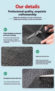 Sự riêng tư Shade <span class=keywords><strong>Net</strong></span> <span class=keywords><strong>HDPE</strong></span> UV Vườn Nhà Kính Shade vải nông nghiệp Shade <span class=keywords><strong>Net</strong></span> - Product Image 6