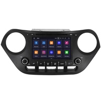 Autoradio PX6 Android 10.0, 4 go/64 go, navigation GPS, dvd, BT, unité centrale, lecteur multimédia Audio/stéréo, vidéo, pour voiture i10 Grand I10 (2013, 2018)