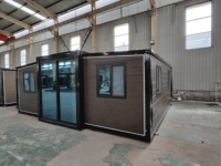 Maison en panneaux sandwich extensibles de qualité export, écoénergétique, taille personnalisée, installation rapide, pour bureau/école/atelier