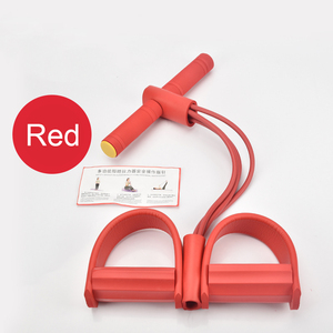Corde de Tension TPE pour Entraînement AB, Équipement de Fitness, Bande de Résistance Élastique à 4 Tubes pour Yoga, Modèle <span class=keywords><strong>Ksport</strong></span> A12 - Product Image 5