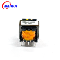 Transformateur d'isolation Flyback haute fréquence vertical miniature BAIRUI BR2622 avec noyau de ferrite isolant marron, conforme RoHS CE ISO9001