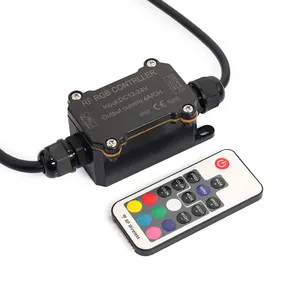 IP65 Waterproof RGB Strip Lights Dimmer Switch outdoors Remote Control lighting controller