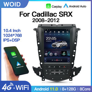 STWEI Autoradio multimédia Android 10,4 pouces avec navigation GPS, Bluetooth, CarPlay, pour Cadillac SRX 2009-2012, écran - Product Image 2