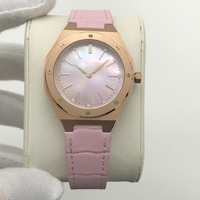 Montres de luxe pour femmes, grandes marques, qualité supérieure, boîtier de 34 mm, acier inoxydable, cadran avec logo personnalisé, montre pour femmes, fabricant de montres OEM