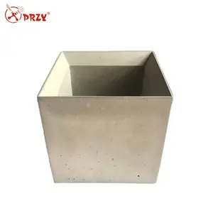 Cetakan Silikon Pot Bunga Resin Beton Semen, Ukuran Besar Persegi