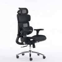 Vente chaude asiatique été réglable soutien lombaire 6d bras maille exécutif patron chaise meilleure chaise de bureau pour de longues heures maux de dos