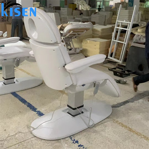 Table de massage électrique Kisen New à 3 moteurs pour salon de beauté, spa médical, table de traitement esthétique, lit de tatouage, chaise de podologie - Product Image 6