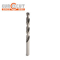 Foret hélicoïdal EUROCUT 2mm 3mm 4mm 5mm, tige droite, DIN 338, foret HSS pour perçage du métal