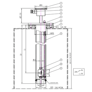 Controlador de Nivel de Interruptor de Flotación Marino UQK-652-C, Impermeable y a Prueba de Polvo, Precisión del 0.1%, 1 Año de Garantía, Construcción Metálica Duradera - Product Image 2