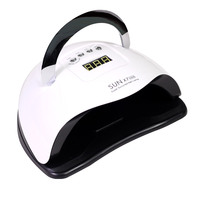 Nouvelle Lampe LED UV SUN X7MAX 180W pour Ongles, Rechargeable avec Certificat CE
