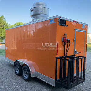 Remorque de restauration électrique, appareil de freinage, chariot à café, Van, cuisine, Restaurant, rapide, Taco - Product Image 4