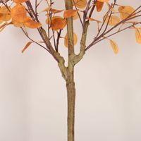 Faux arbre d'eucalyptus en plastique pour extérieur, feuilles d'eucalyptus artificielles pour intérieur, bureau, décoration de la maison, plantes artificielles, verdure