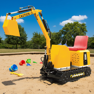 Équipement de parc d'attractions intérieur pour enfants WZD-5 Excavator Soft Play - Product Image 6