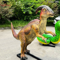 Modèle de dinosaure 3D artificiel mécanique grandeur nature animatronique
