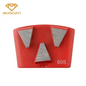 Mosdan Ez Change plaque de meulage diamant à Segment Triple biseauté - Product Image 1
