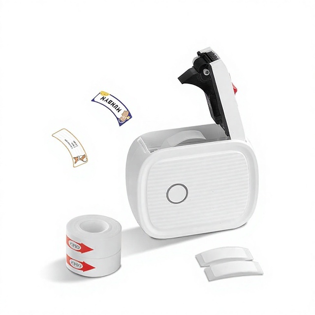 L12 Label Printer Barcode Printer Blue Tooth Portable Thermal Label Maker
