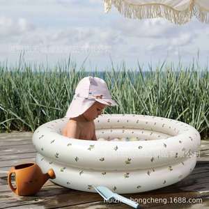 Inflatable Round Baby Swimming Pool 90cm PVC Outdoor Indoor Play Water Pit For Kids - Product Image 2