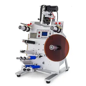 Factory automatic vertical positioning round bottle labeling machine